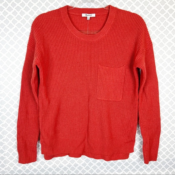 NWT Madewell Thompson Pocket Pullover Sweater - Picture 2 of 12